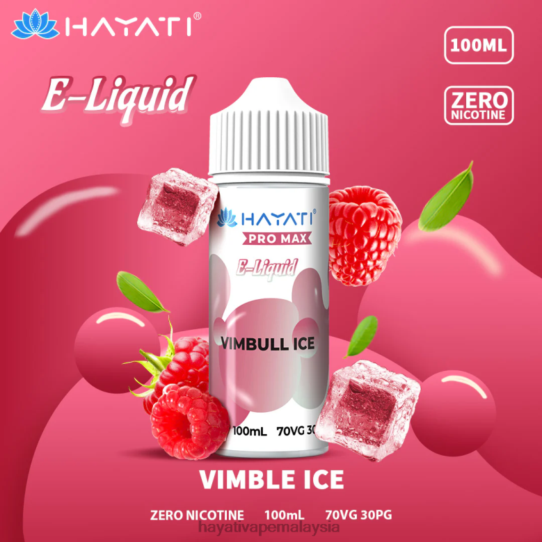 Hayati Pro Max garam nic ais vimbull 82Z4B259 Hayati Flavour List