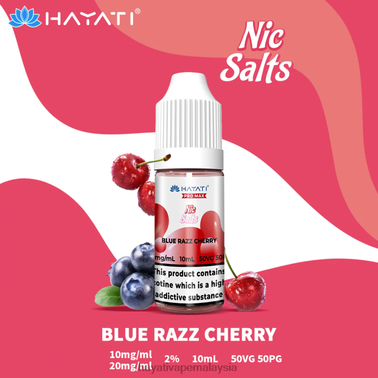 Hayati Pro Max garam nic ceri razz biru 82Z4B231 Hayati Malaysia