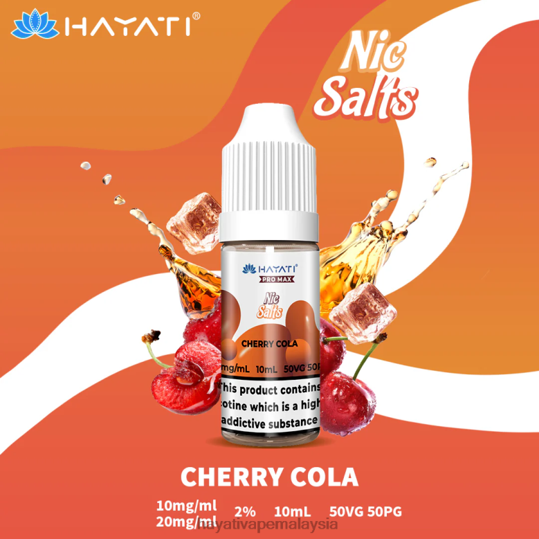 Hayati Pro Max garam nic cola ceri 82Z4B236 Hayati Vape Near Me