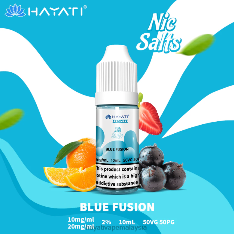 Hayati Pro Max garam nic gabungan biru 82Z4B229 Hayati Flavour List