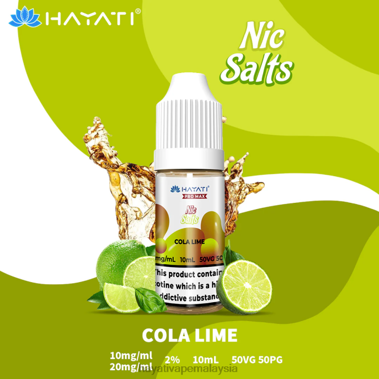 Hayati Pro Max garam nic kapur cola 82Z4B237 Hayati Vapes Wholesale
