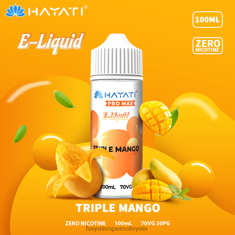 Hayati Pro Max garam nic mangga tiga kali ganda 82Z4B258 Hayati Store Malaysia