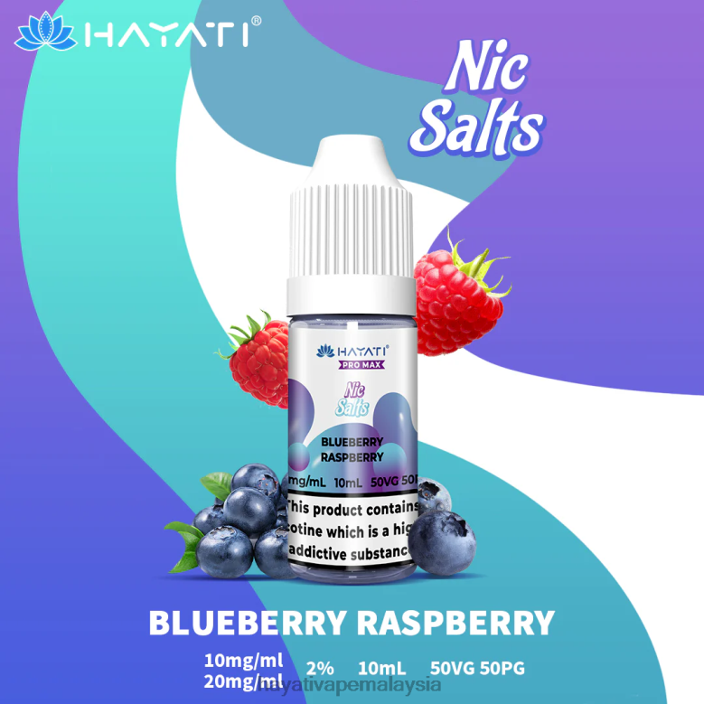 Hayati Pro Max garam nic raspberi blueberry 82Z4B235 Hayati Vape Review