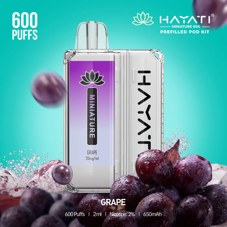 Hayati Miniature 600 kit pod anggur 82Z4B36 Hayati Vape Near Me