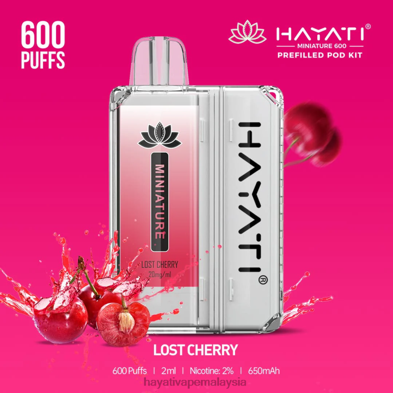 Hayati Miniature 600 kit pod ceri hilang 82Z4B40 Hayati Flavour Vapes
