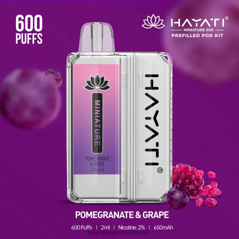 Hayati Miniature 600 kit pod delima & anggur 82Z4B42 Hayati Kuala Lumpur