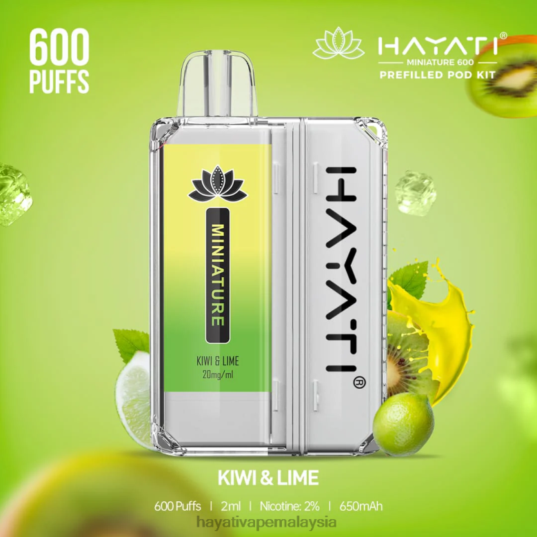 Hayati Miniature 600 kit pod kiwi & limau nipis 82Z4B38 Hayati Store Malaysia