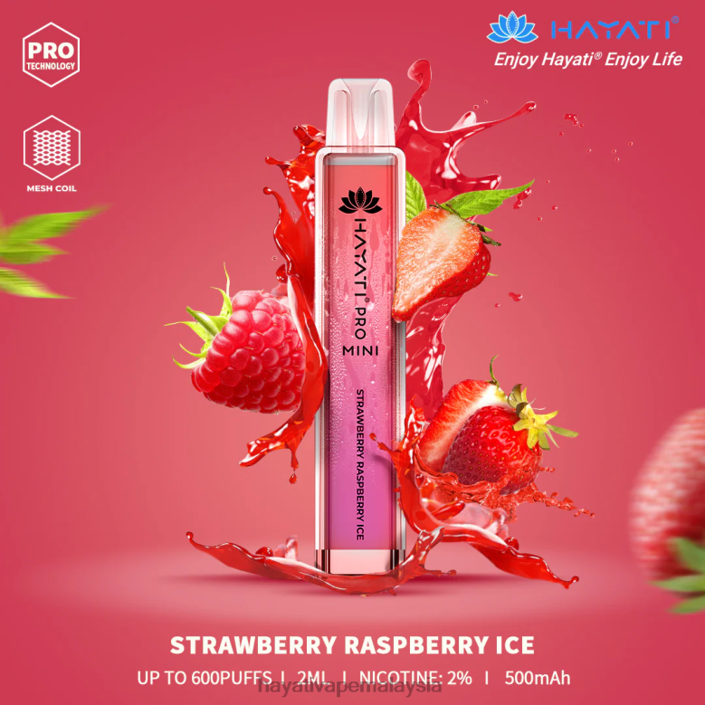 Hayati Pro Mini pakai buang ais raspberi strawberi 82Z4B22 Hayati Kuala Lumpur