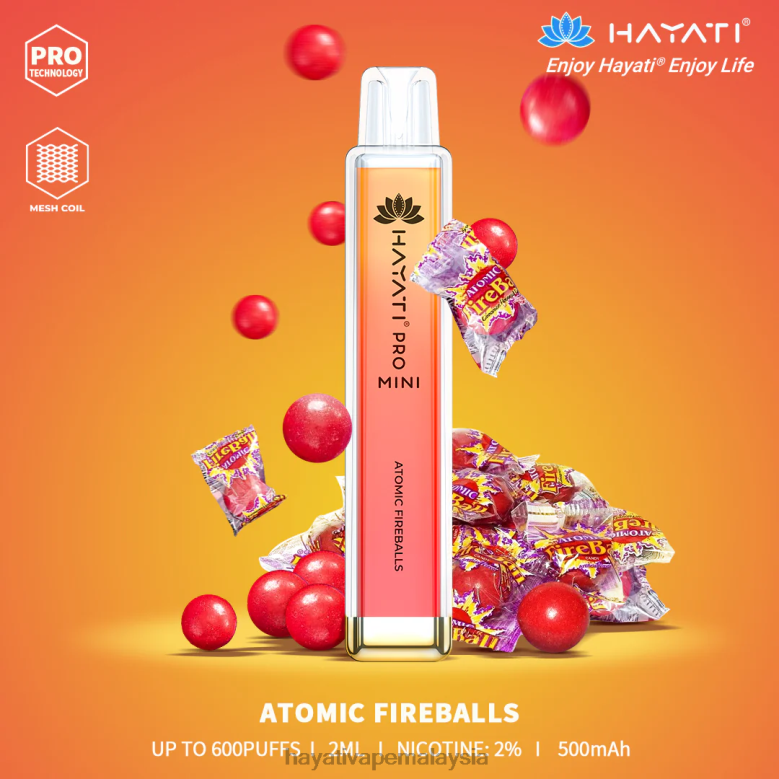 Hayati Pro Mini pakai buang bola api atom 82Z4B1 Hayati Malaysia