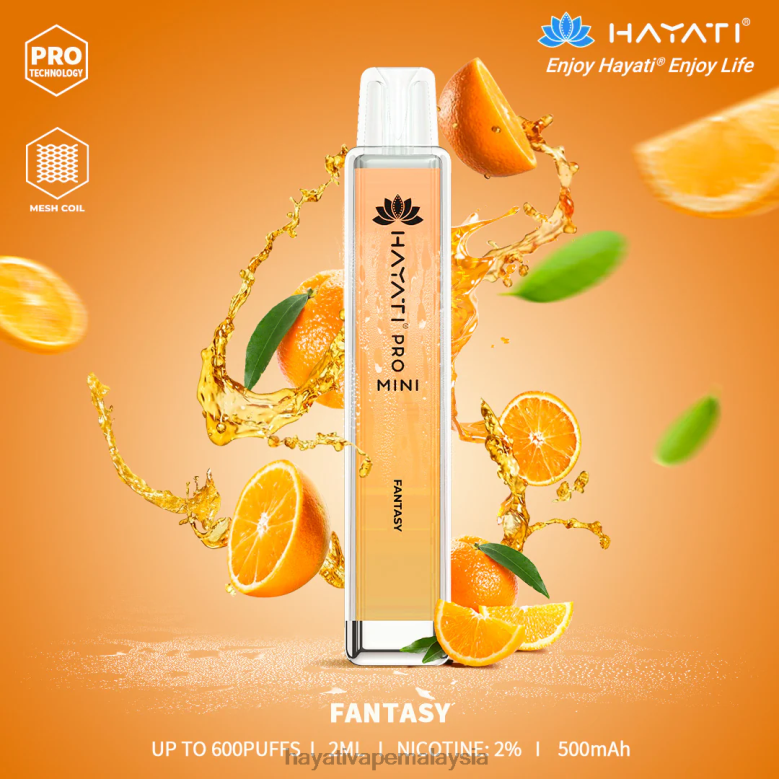 Hayati Pro Mini pakai buang fantasi 82Z4B27 Hayati Vapes Wholesale