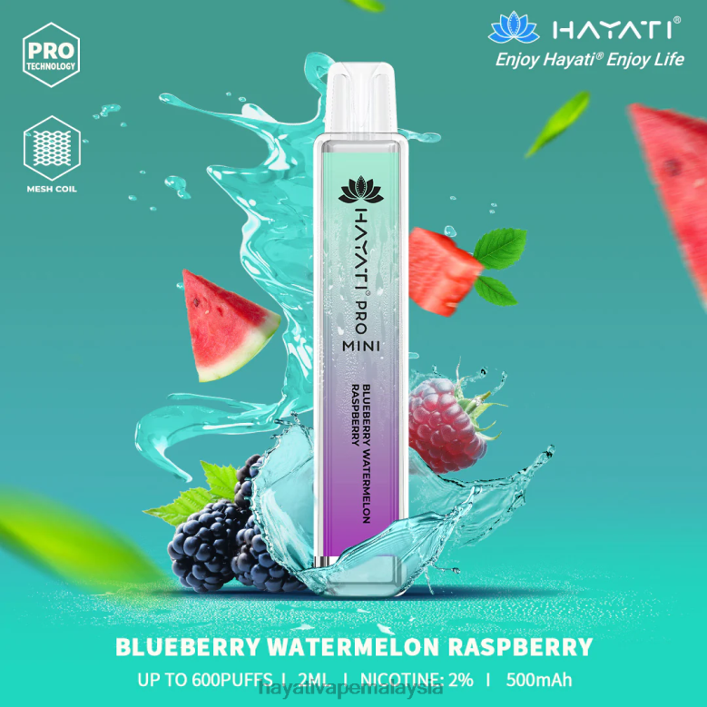 raspberi tembikai blueberry