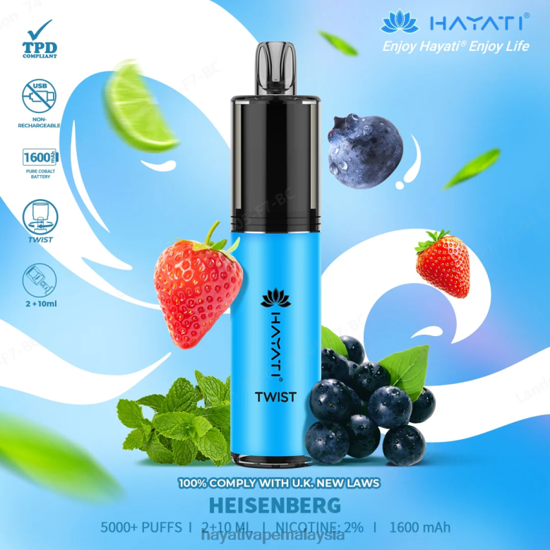 Hayati Twist pakai buang heisenberg 82Z4B71 Hayati Malaysia