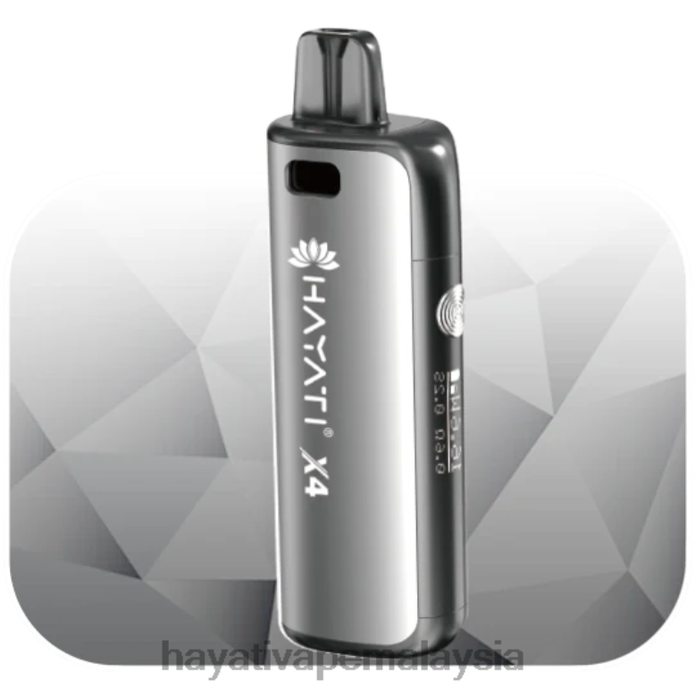 Hayati X4 sistem pod boleh isi semula kelabu tengah malam 82Z4B60 Hayati Flavour Vapes